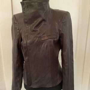 Alice + Olivia leather jacket